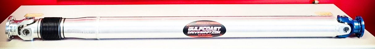 Gulfcoast Driveshaft® (15-23) Challenger V8 Automatic 8HP70 4” 1350 Series Aluminum Driveshaft