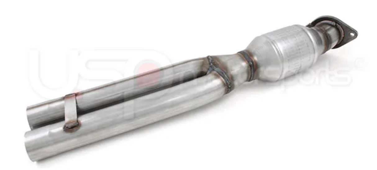 USP MotorSports® (17-22) Audi TT RS/RS3 2.5L 304SS 3" 200-Cell Catted Down Pipe