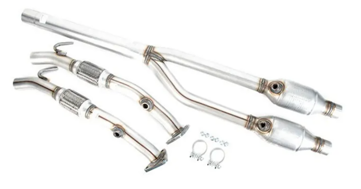 USP MotorSports® (06-09) Audi A3/Volks R32 VR6 304SS 2.5" Catted Down Pipe