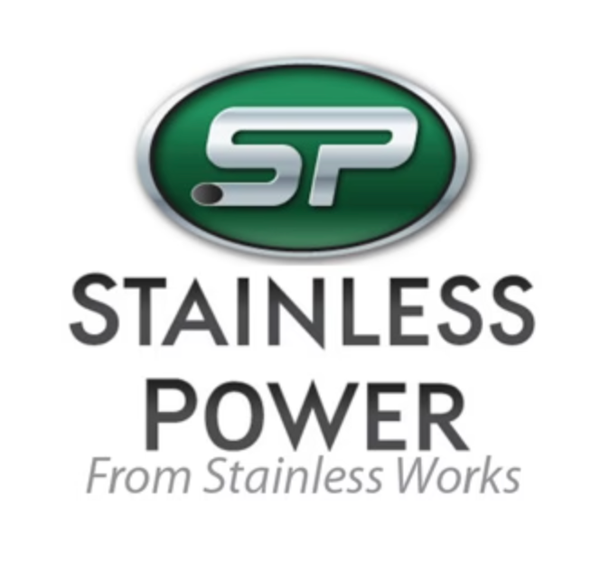 Stainless Power® (15-23) Mustang GT 304SS 1-7/8" x 3" Long Tube Headers with Catted Mid-Pipes