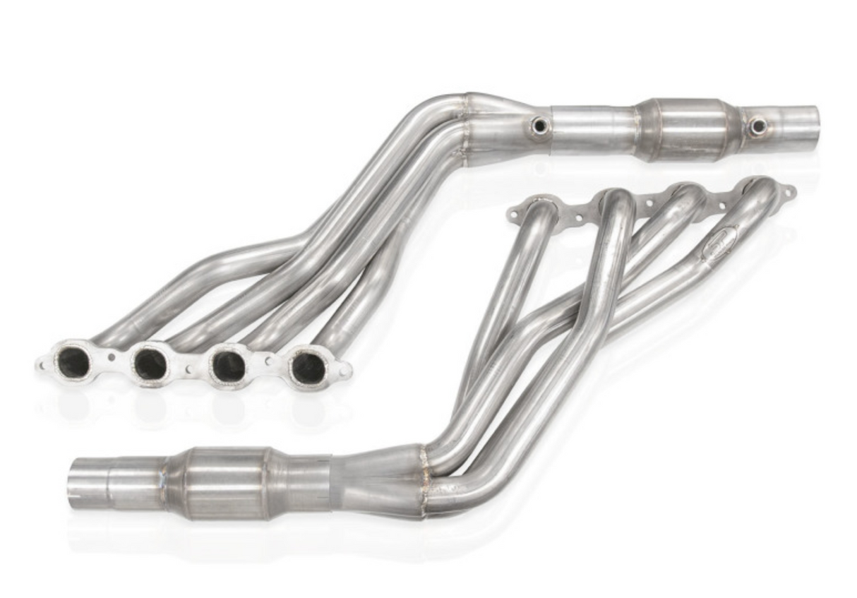 Stainless Power® (16-24) Camaro SS/LT1 1-7/8" x 3" 304SS Long Tube Headers with Catted Mid-Pipes