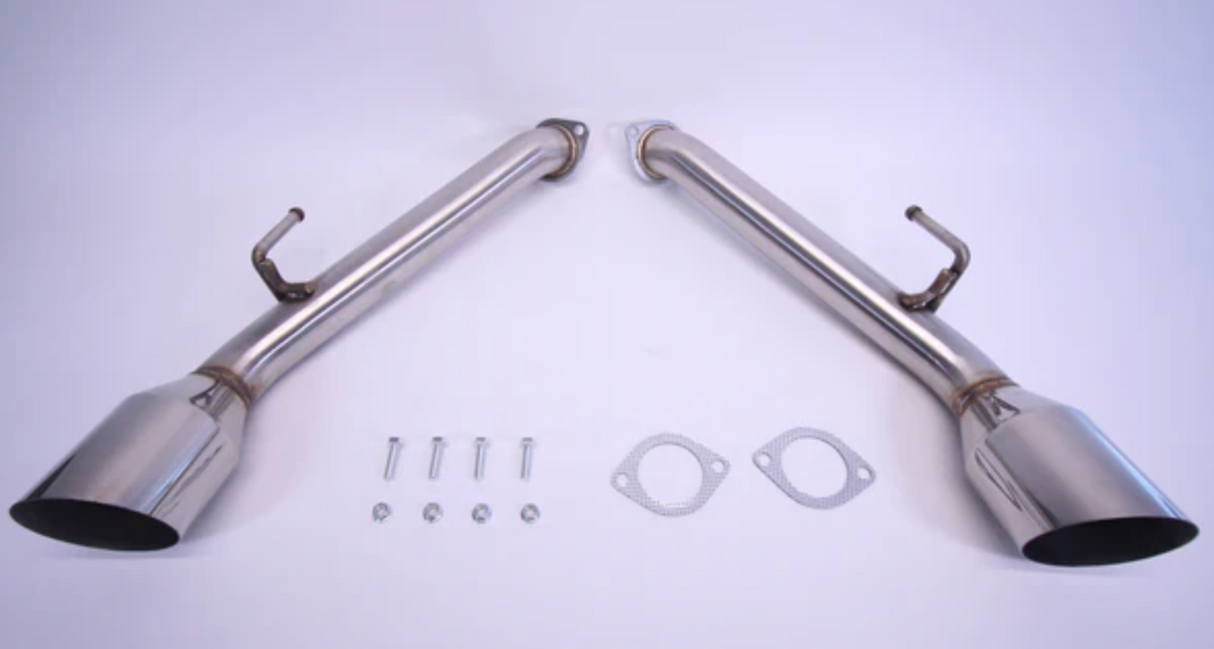 PLM® (17-22) Infiniti Q60 2.5" Axle-Back Exhaust with Muffler Delete