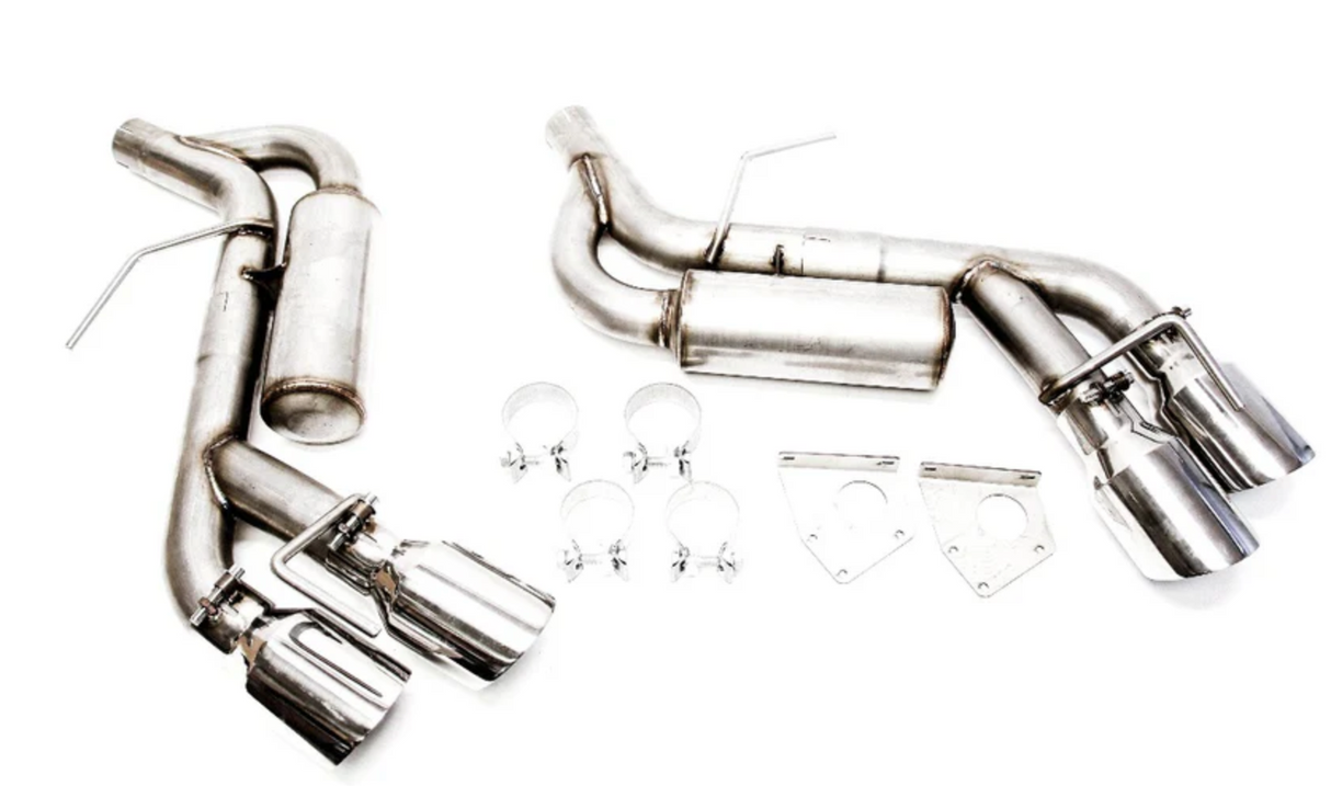 PLM® (16-24) Camaro 3.6L 304SS 2.5" Axle-Back Exhaust with 4" OD Tips