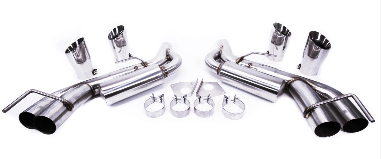 PLM® (16-24) Camaro SS/LT1/ZL1 3" Axle-Back Exhaust with 4" OD Tips