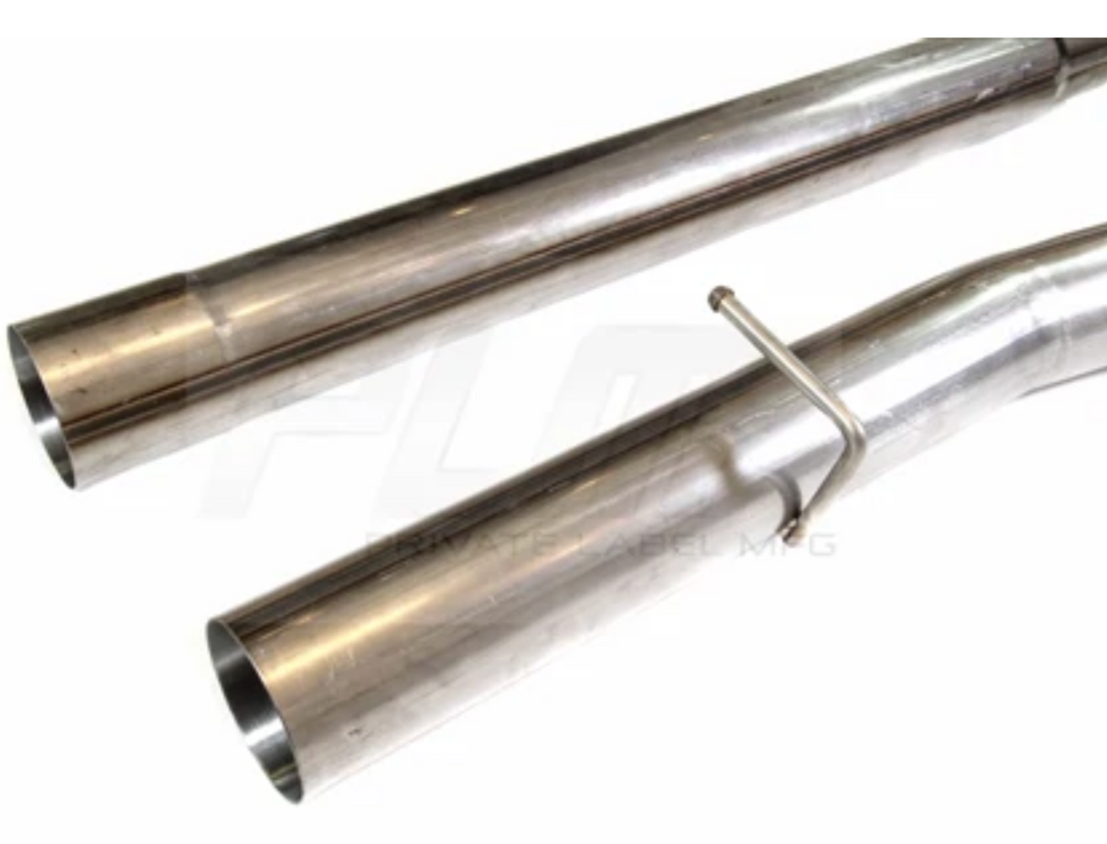 PLM® (08-10) F-250/F-350 6.4L Power Stroke 4" Muffler Delete Pipes