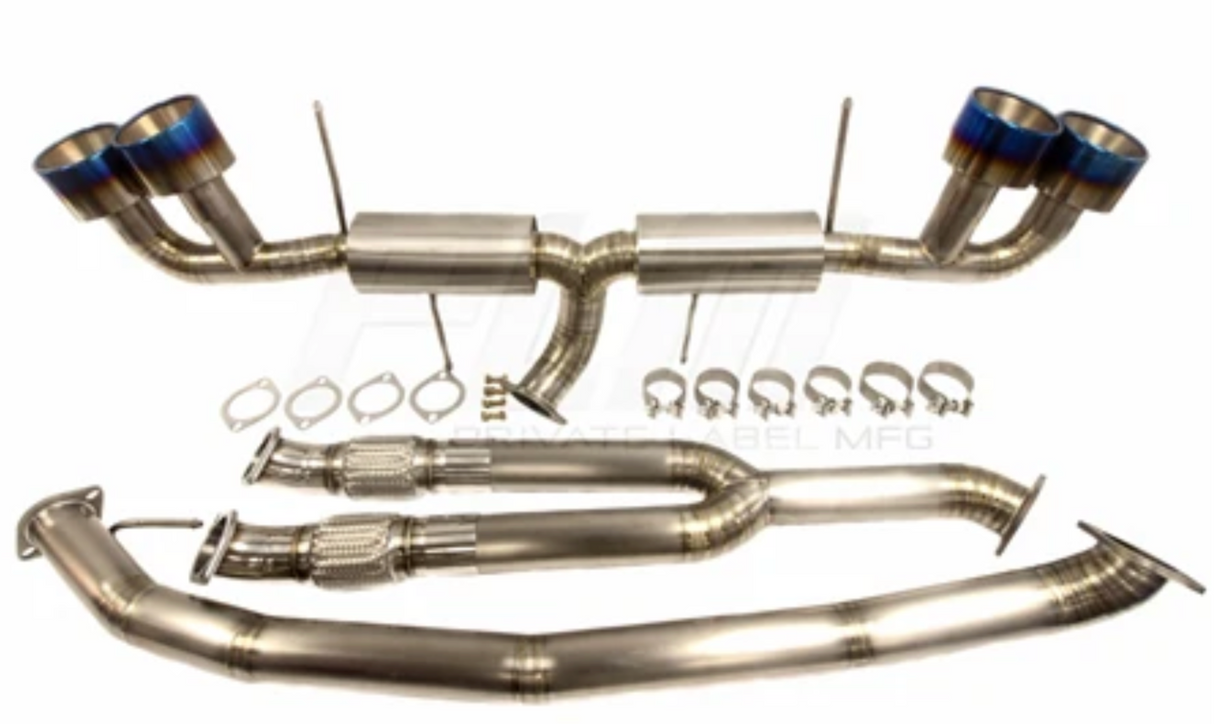 PLM® (09-24) Nissan GT-R R35 Power Driven V2 Titanium Exhaust System