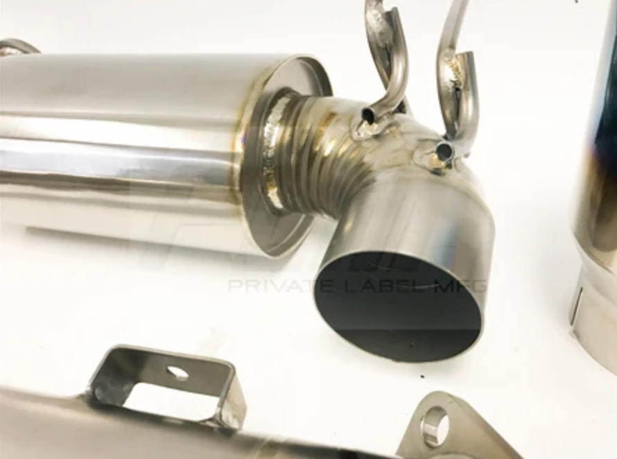 PLM® 2008-2015 Mitsubishi Lancer EVO X Titanium Exhaust System