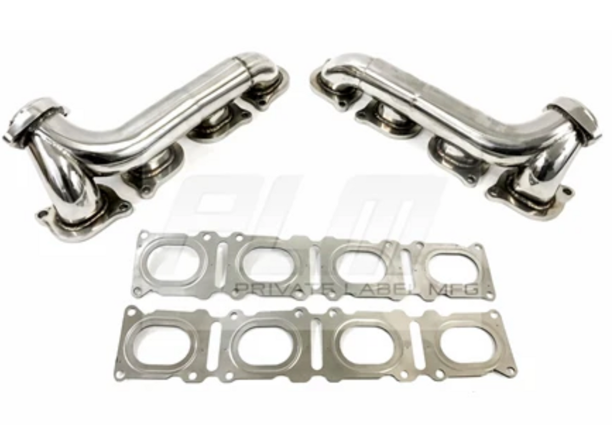 PLM® (06-17) AMG C63/E63/CLS63 M156 1-5/8" 304SS Short Tube Headers