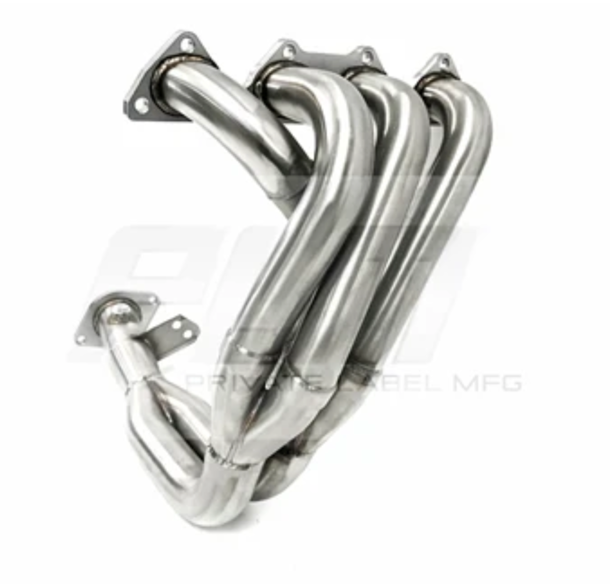 PLM® Honda B16/B18/B20 304SS Long Tube Headers with 4-2-1 Tri-Y Merge Collector