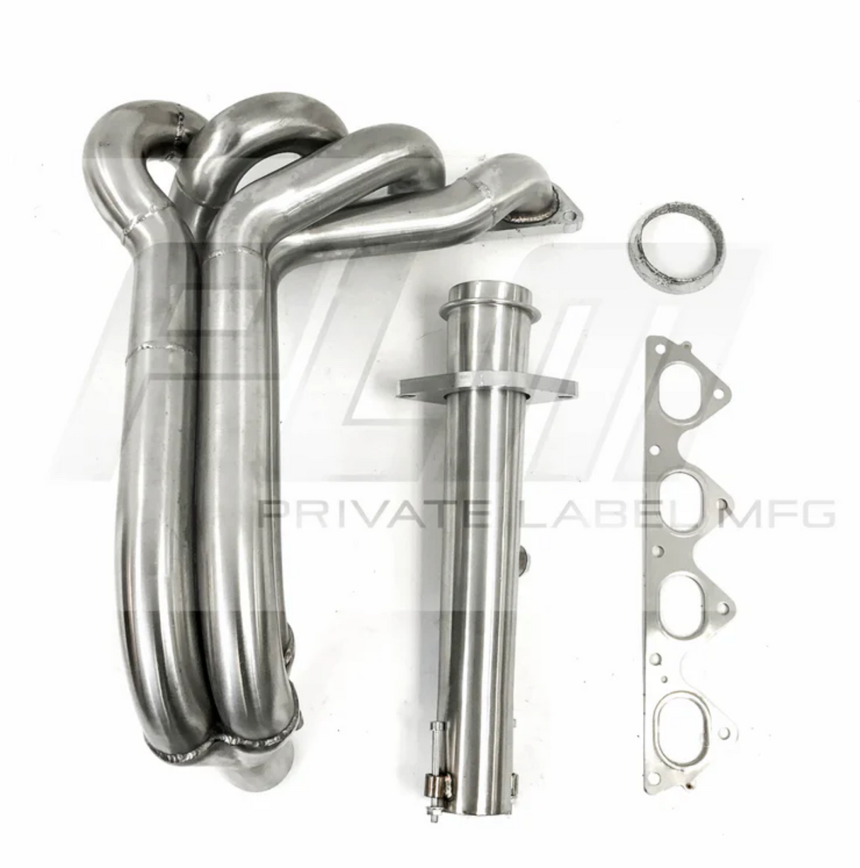PLM® Honda B16/B18/B20 304SS Short Tube Headers with Tri-Y Merge Collector