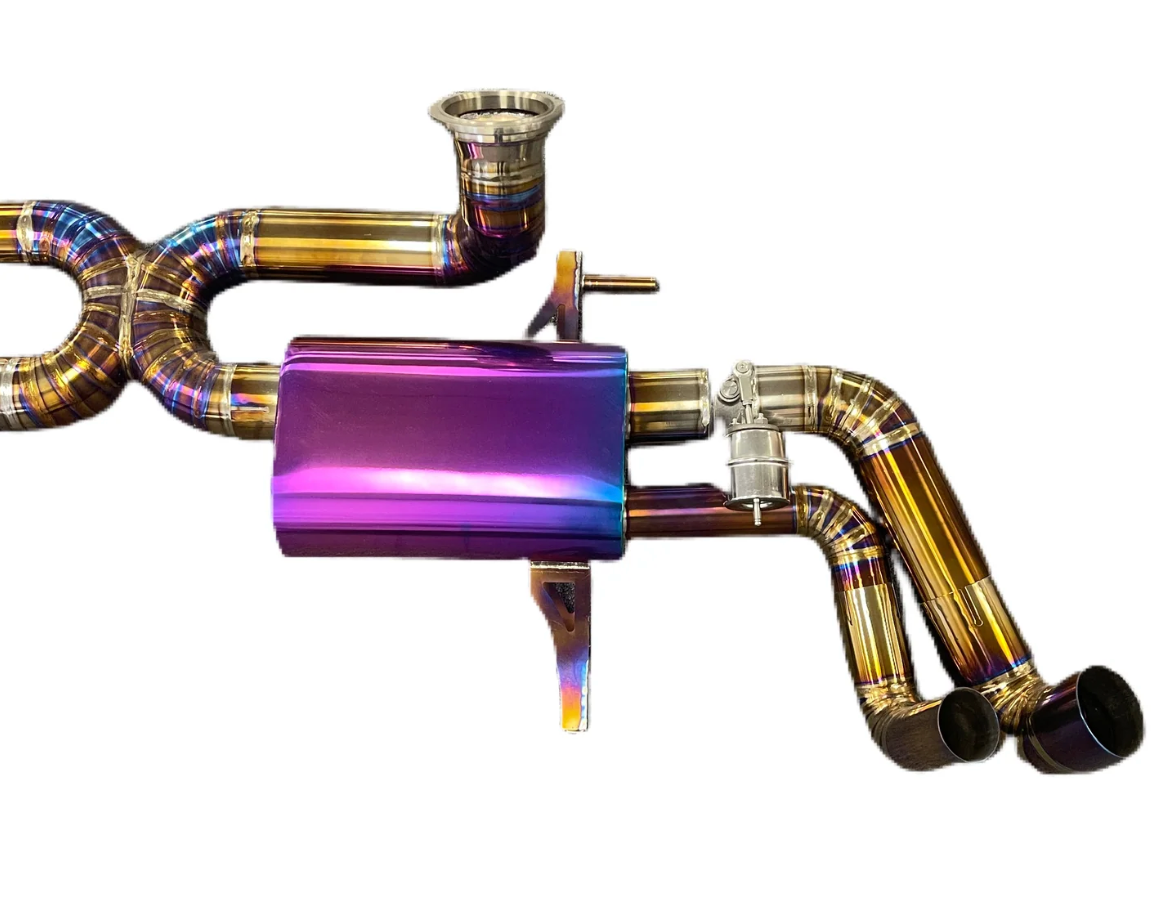 PLM® (14-19) Lamborghini Huracán LP 610-4 Valved Titanium Exhaust System