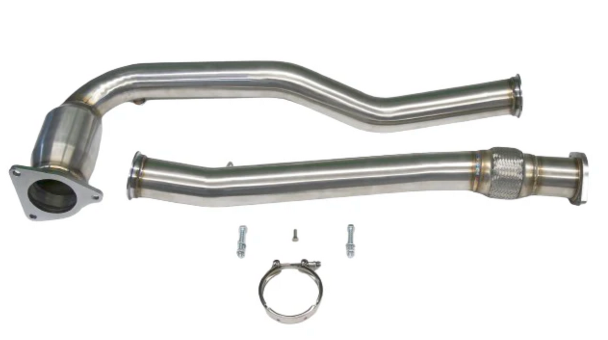PLM® (22-26) Subaru WRX VB FA24F 304SS 3" 200 Cell Catted Down Pipe