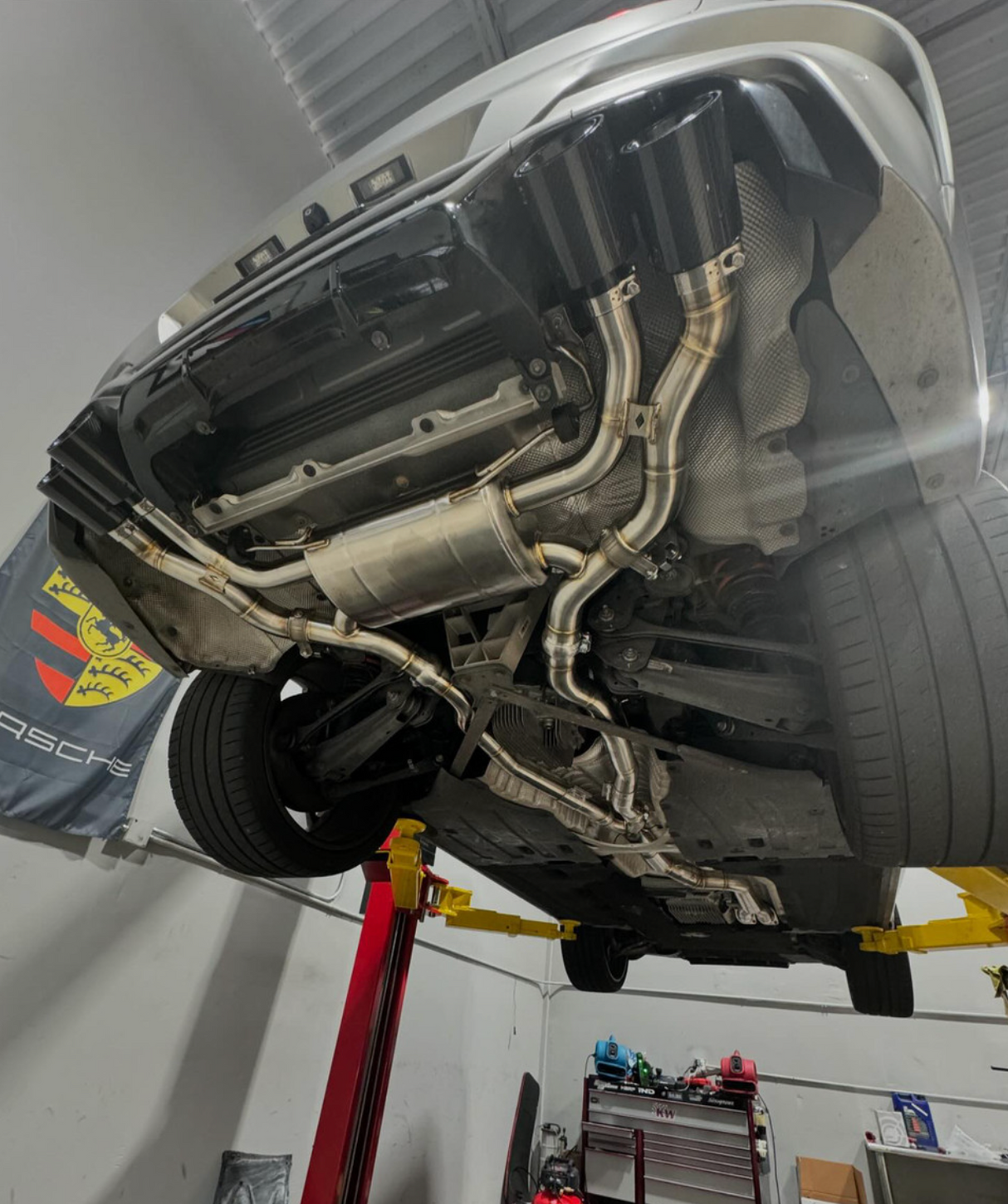 Mastery of Art & Design (19-25) BMW X3M/X4M S58B30 304SS 3" Axle-Back Exhaust with 4.5" OD Tips