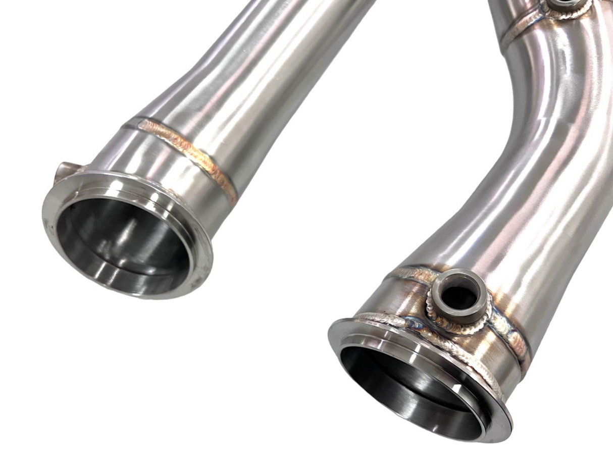 Mastery of Art & Design (19-25) BMW X3M/X4M S58 304SS 3" Catted Downpipes