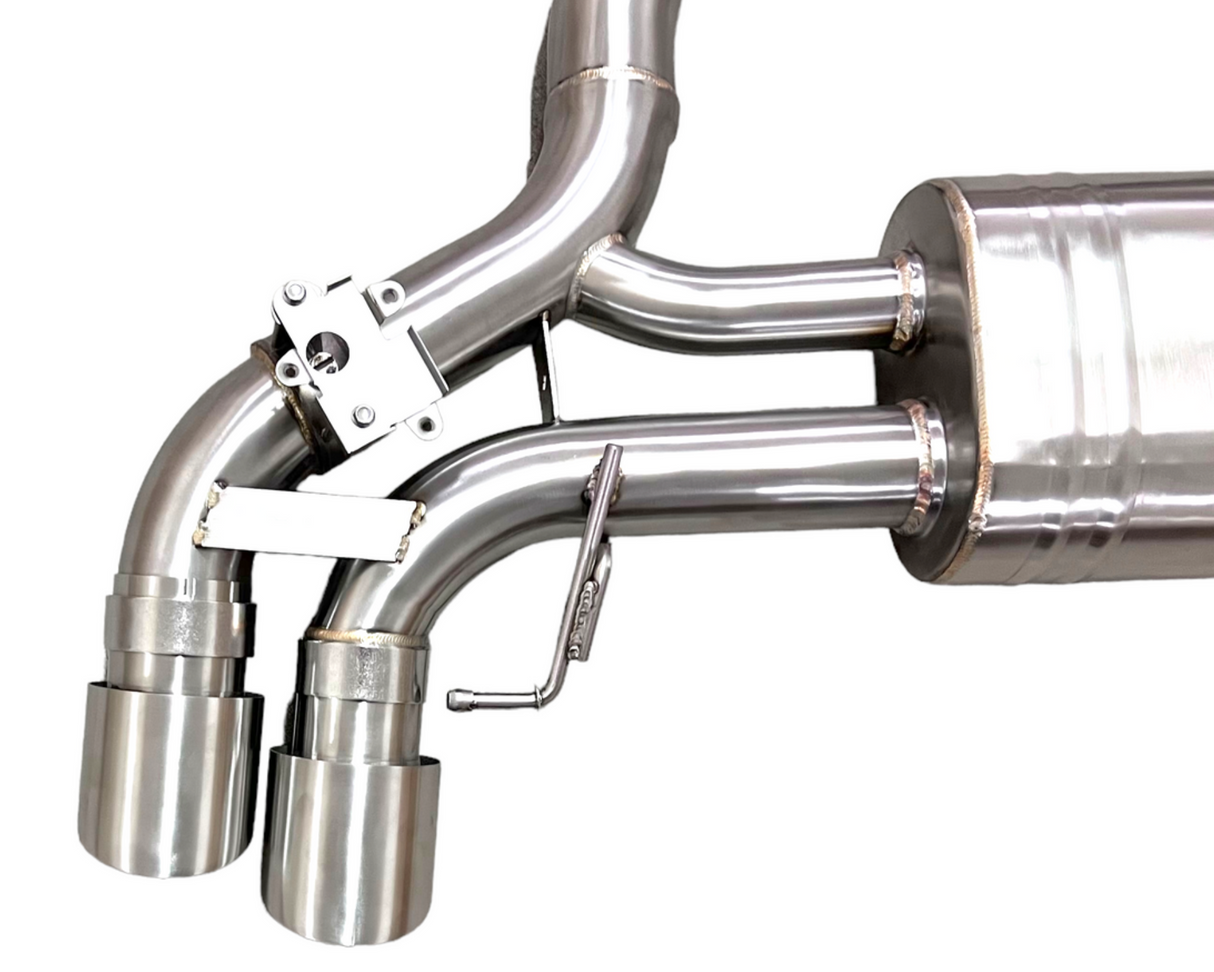 Mastery of Art & Design (18-23) BMW M5 F90 304SS 3" Cat-Back Exhaust with 4" OD Tips