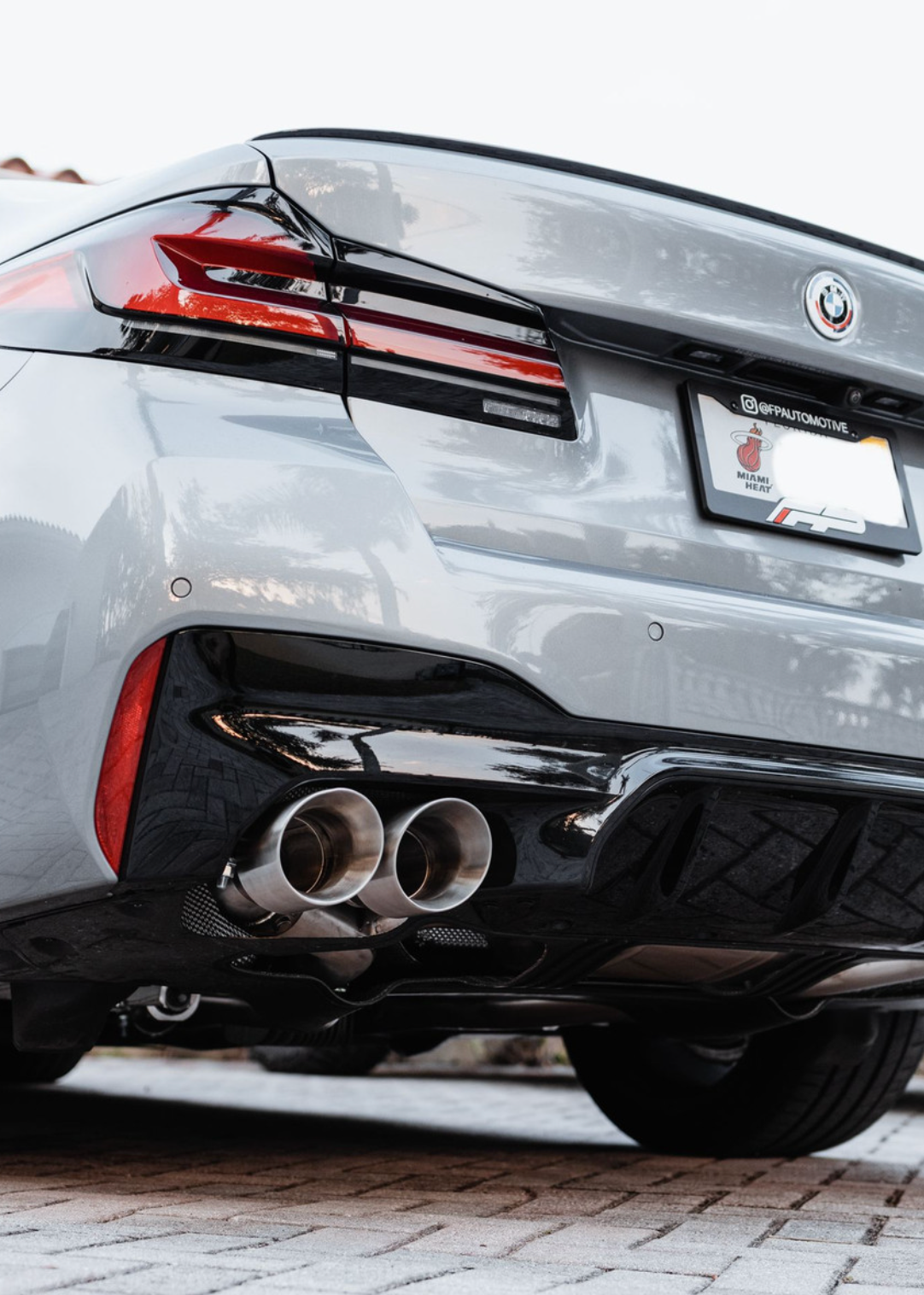 Mastery of Art & Design (18-23) BMW M5 F90 304SS 3" Cat-Back Exhaust with 4" OD Tips