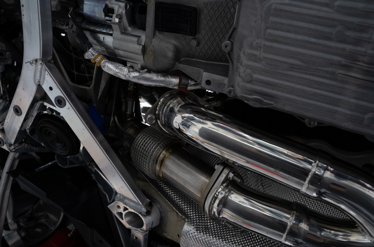 Mastery of Art & Design BMW M2C/M3/M4 S58B30 3.5" 'FAT BOY' Catless Downpipes