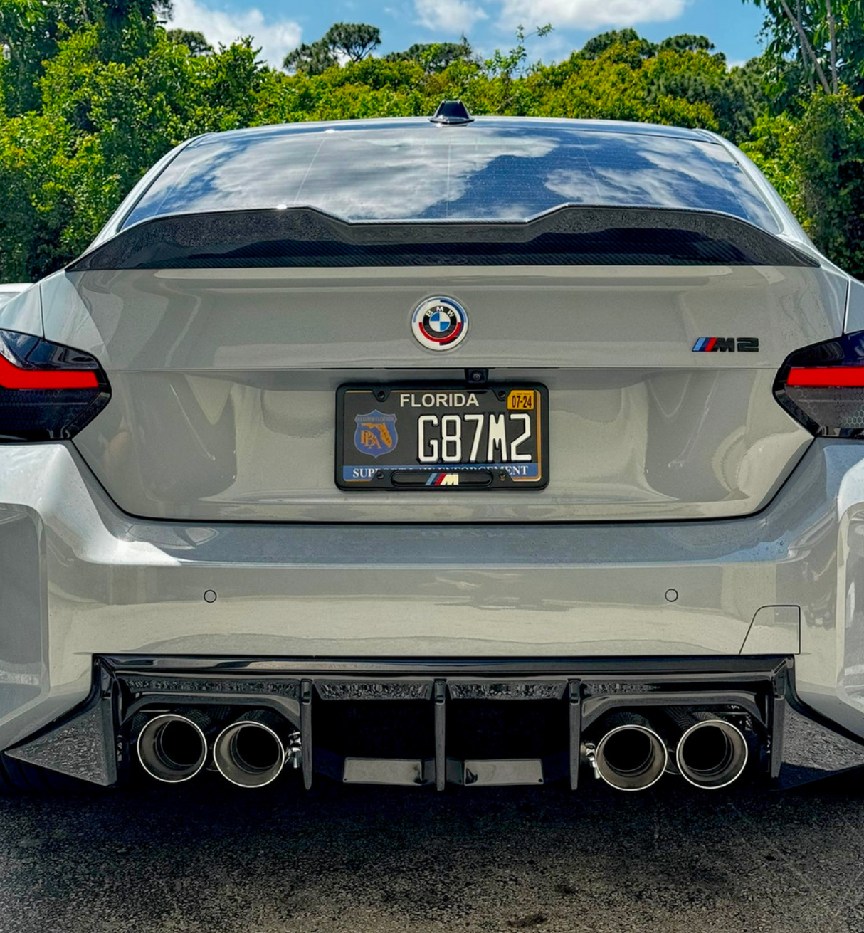 Mastery of Art & Design (23+) BMW M2 G87 304SS 3" Valved Axle-Back Exhaust with 4" OD Tips