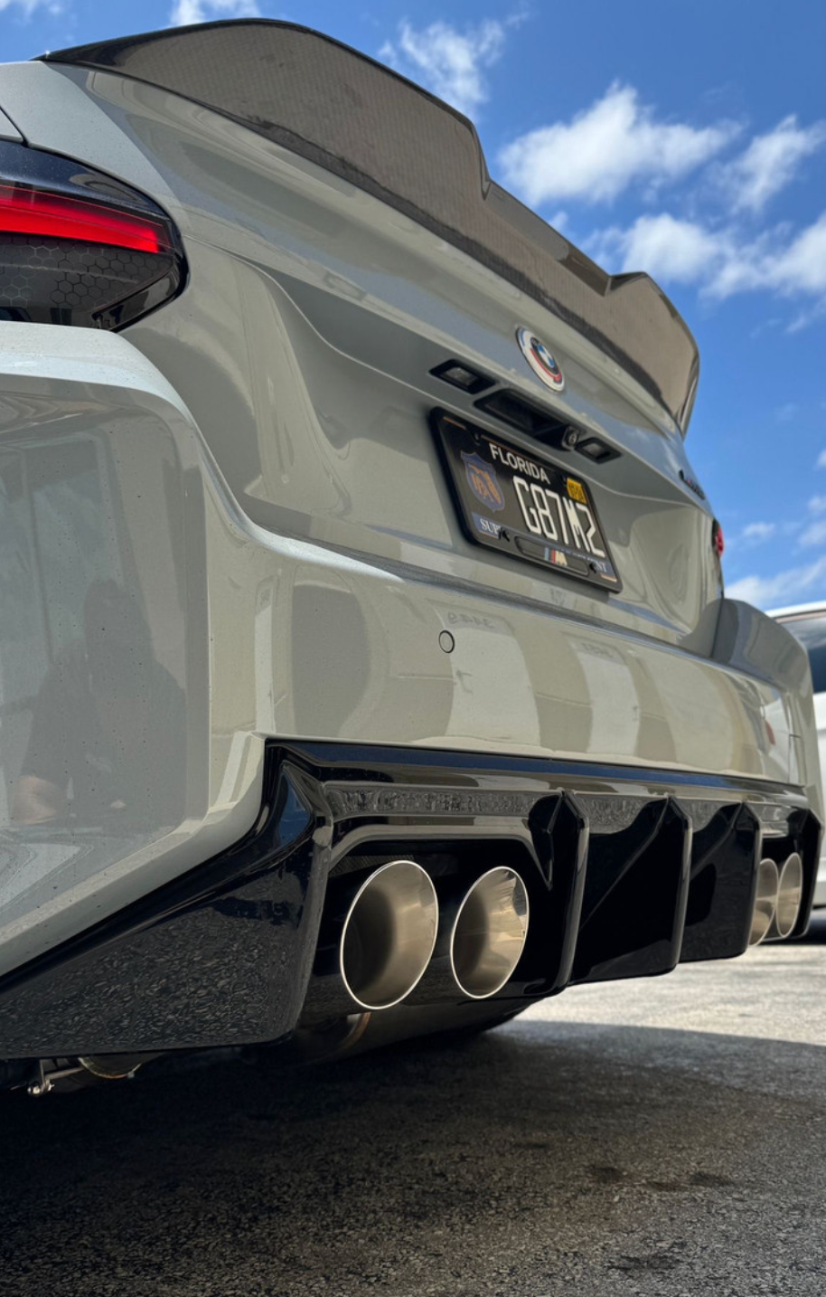 Mastery of Art & Design (23+) BMW M2 G87 304SS 3" Valved Axle-Back Exhaust with 4" OD Tips