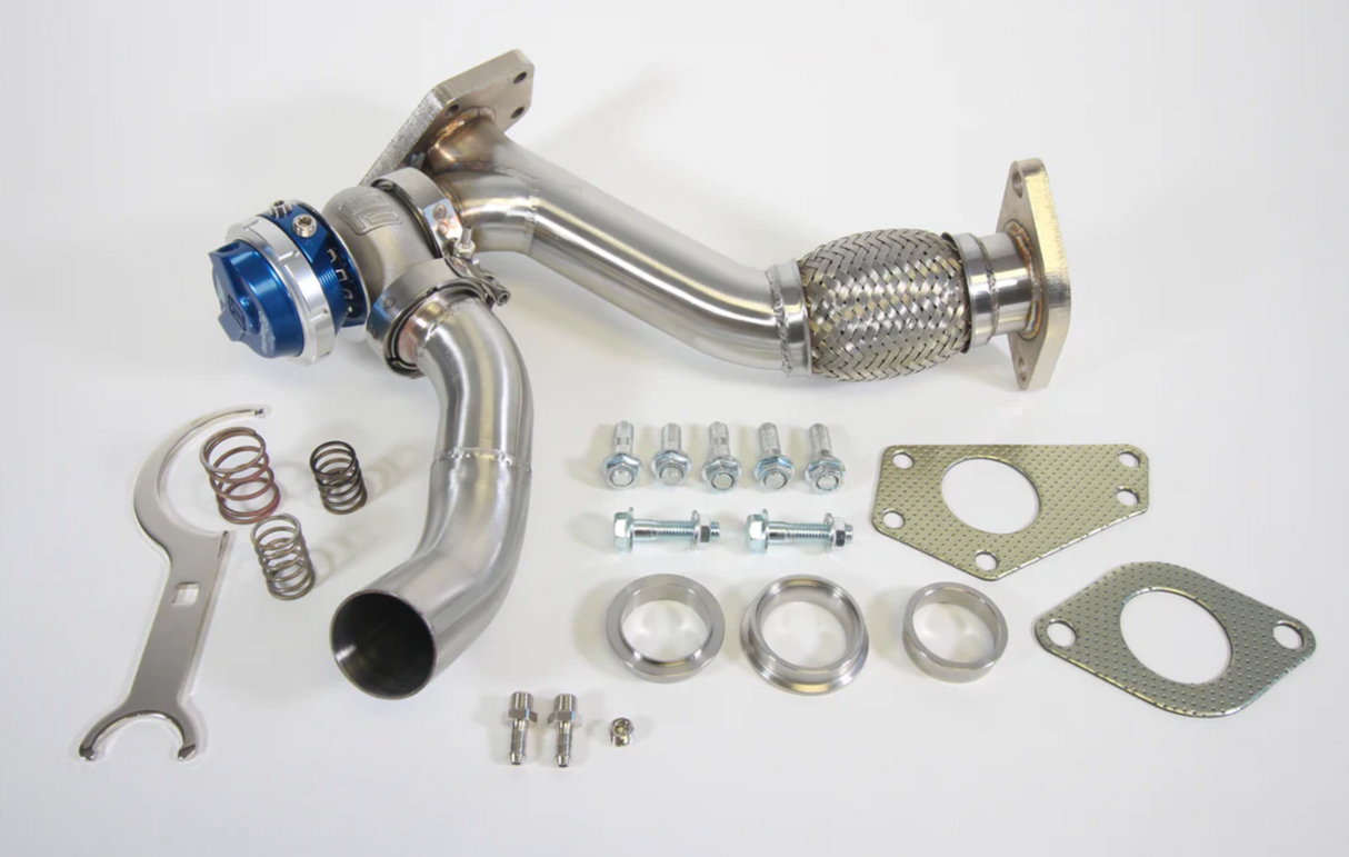 PLM® Subaru EJ20T/EJ25T Catted Up Pipe with Turbosmart WG40 Gen V Wastegate