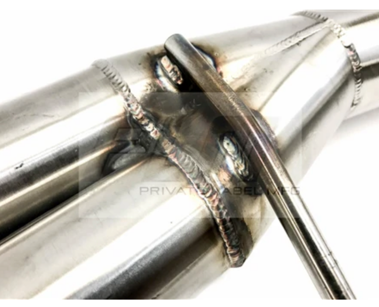 PLM® (02-08) Acura TL/Honda Accord K24A Power Driven J-Series Catted J-Pipe
