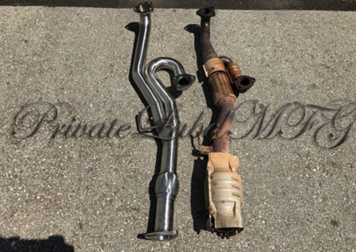 PLM® (02-08) Acura TL/Honda Accord K24A Power Driven J-Series Catted J-Pipe