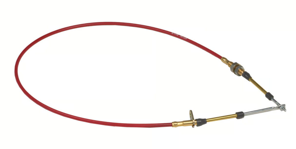 B&M® #80605 5 FT Red Shifter Cable for B&M Shifters (Except Racing Kits)