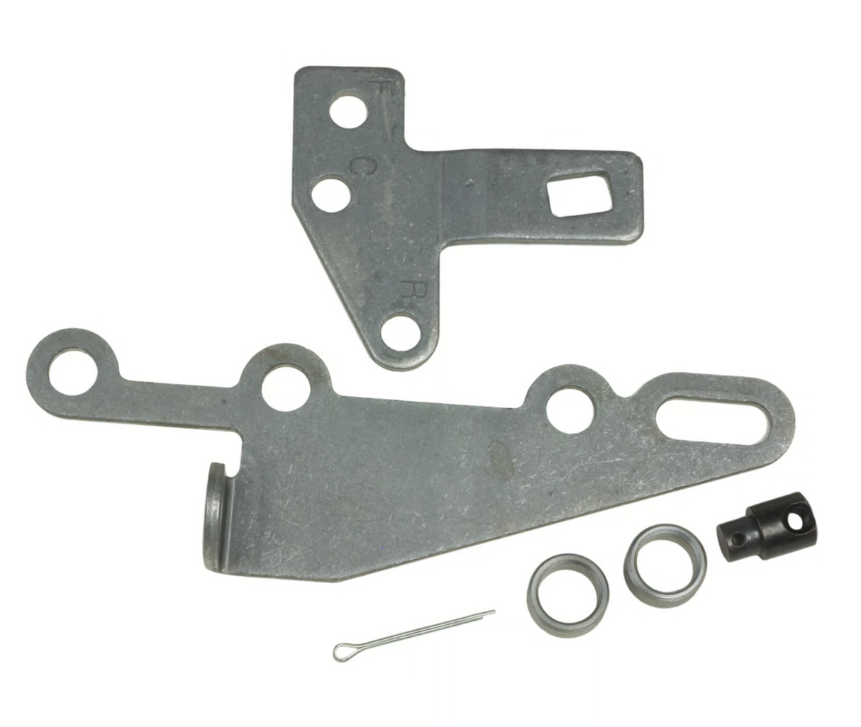 B&M® GM TH200/TH250/TH350/TH400/4L60/4L60E/4L65E/4L80E/4L85E Cable Bracket & Shift Lever Kit