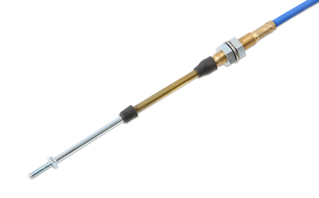 B&M® #80735 5 FT Blue Shifter Cable for Unimatic Series Shifters