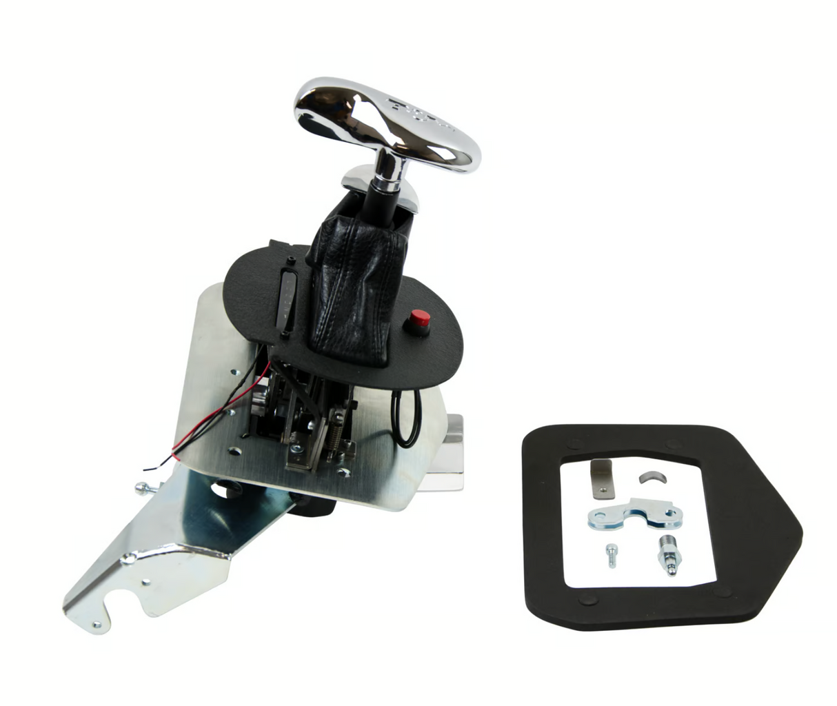 B&M® #81001 (94-04) Mustang AOD/AODE/C4 Auto Ratchet Shifter with Hammer Console