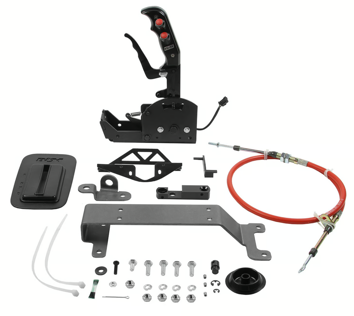 B&M® #81162 (12-18) Jeep Wrangler JK 5-Speed Auto Shifter with Magnum Grip Pro Console