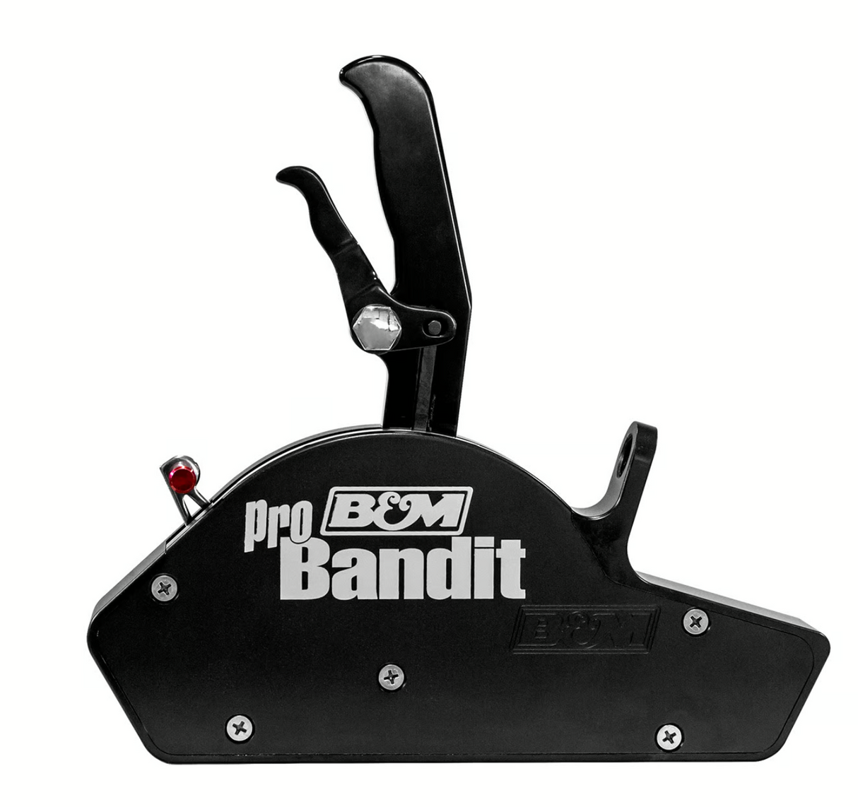B&M® #81112 GM 2/3/4-Speed Automatic Gated Shifter with Stealth Pro Race Bandit Handle