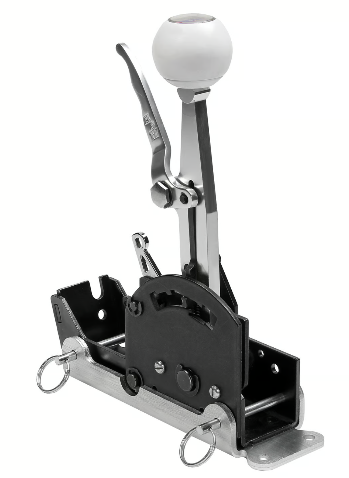 B&M® #80715 GM 2/3/4-Speed Automatic Quick Detach Shifter Mounting Plate for Pro Stick Shifters