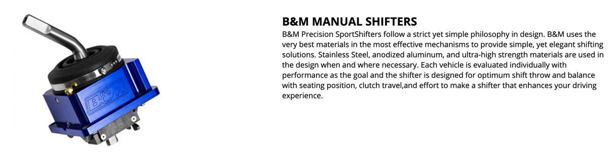 BM® #45135 Porsche Boxster/911/Cayman 6-Speed Manual Precision Sportshifter Kit
