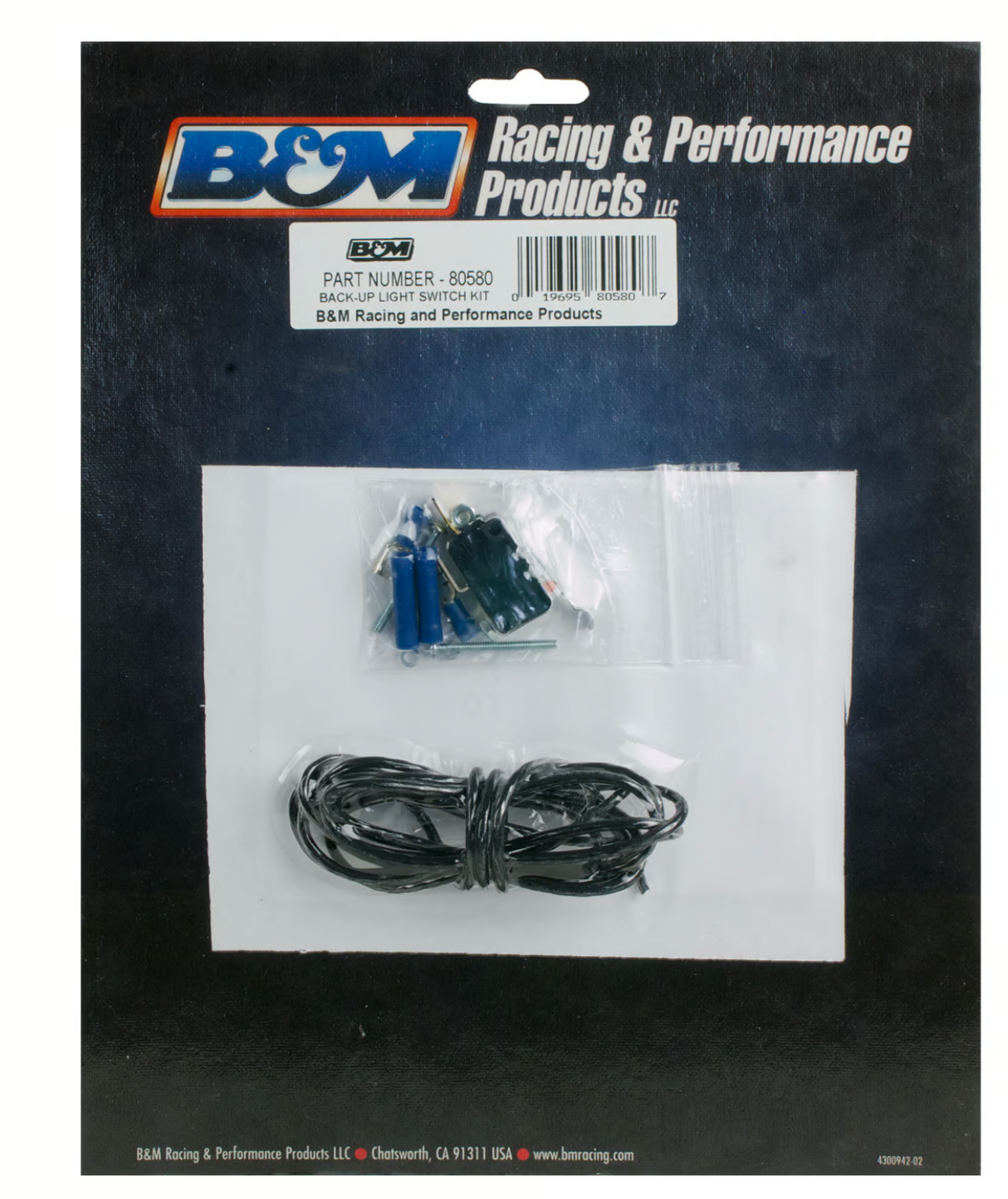 BM® #80580 Back Up Light Switch for B&M Star/Z-gate Shifters