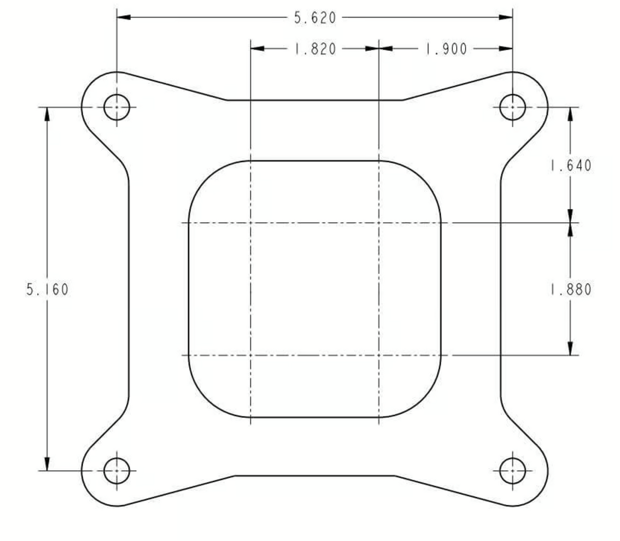 Holley® #FR-80457SA 600 CFM Street Warrior 4-Barrell Carburetor
