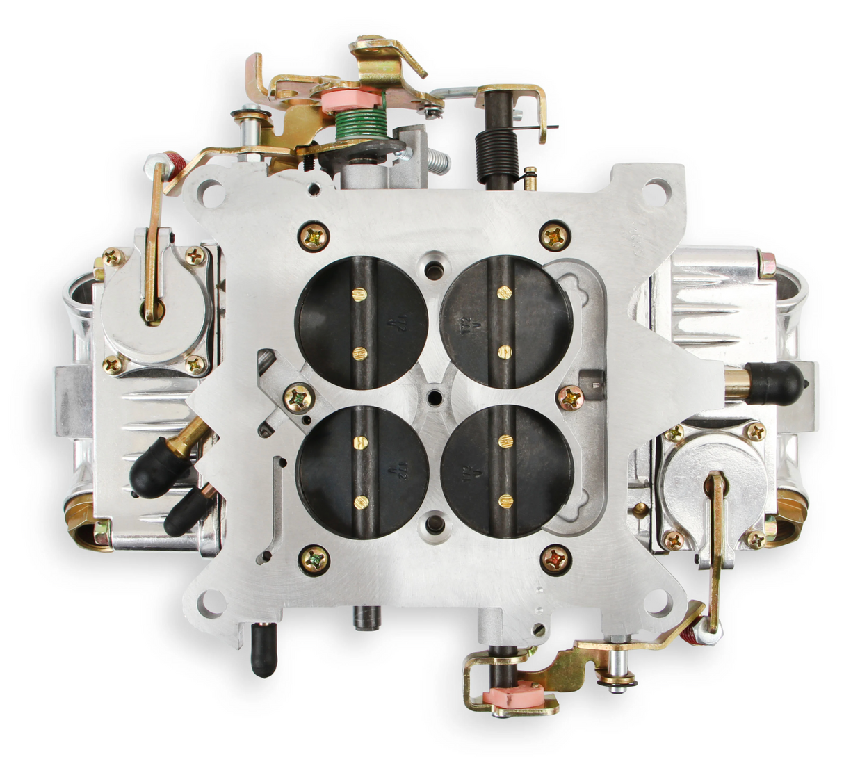 Holley® #0-82751 Street HP 4-Barrell Carburetor (750 CFM - 4150 - Mechanical Secondaries - Shiny - Gasoline)