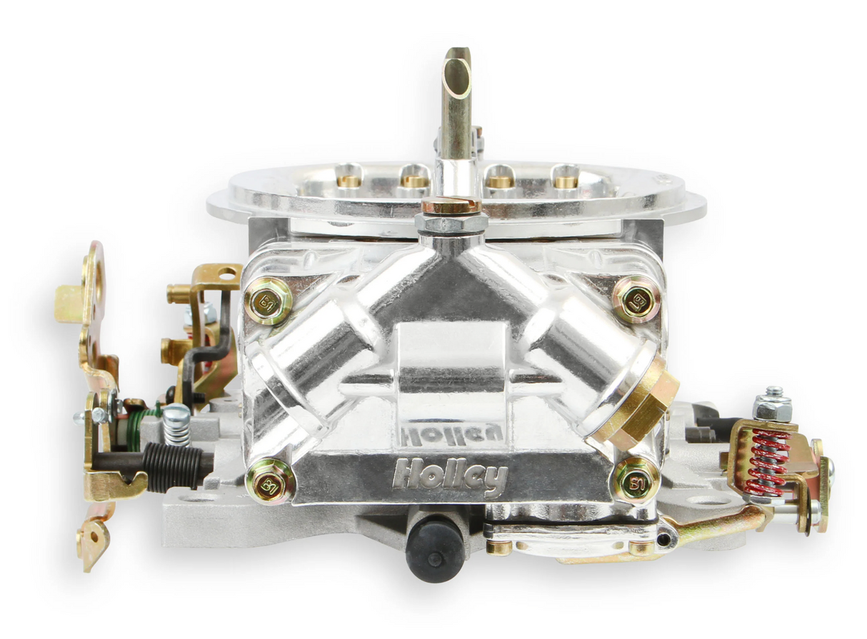 Holley® #0-82751 Street HP 4-Barrell Carburetor (750 CFM - 4150 - Mechanical Secondaries - Shiny - Gasoline)