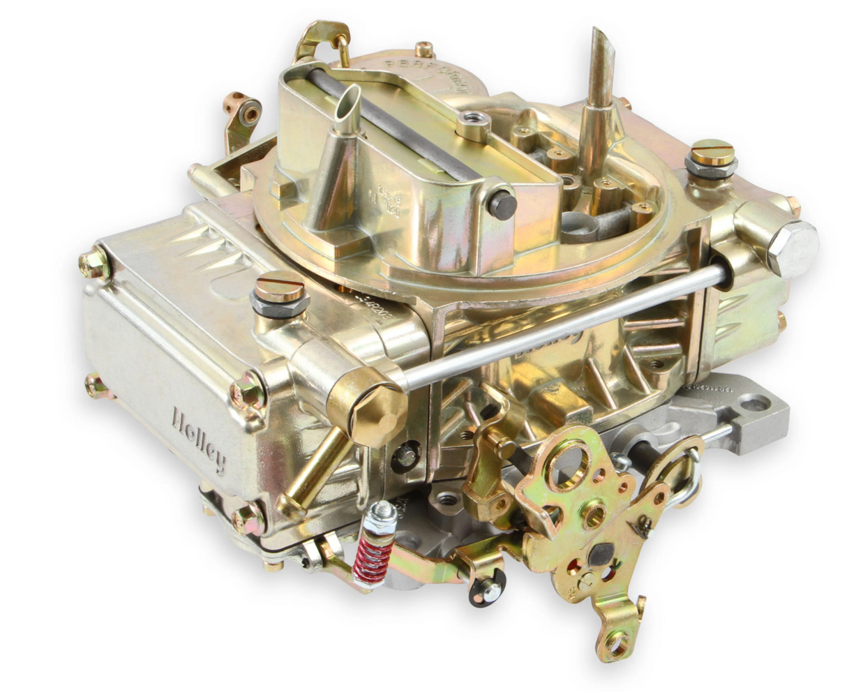 Holley® #0-1850C Classic 4-Barrell Carburetor (600 CFM - 4160 - Vacuum Secondaries - Gold Dichromate - Gasoline)