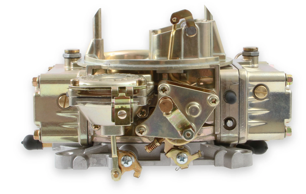 Holley® #0-1850C Classic 4-Barrell Carburetor (600 CFM - 4160 - Vacuum Secondaries - Gold Dichromate - Gasoline)