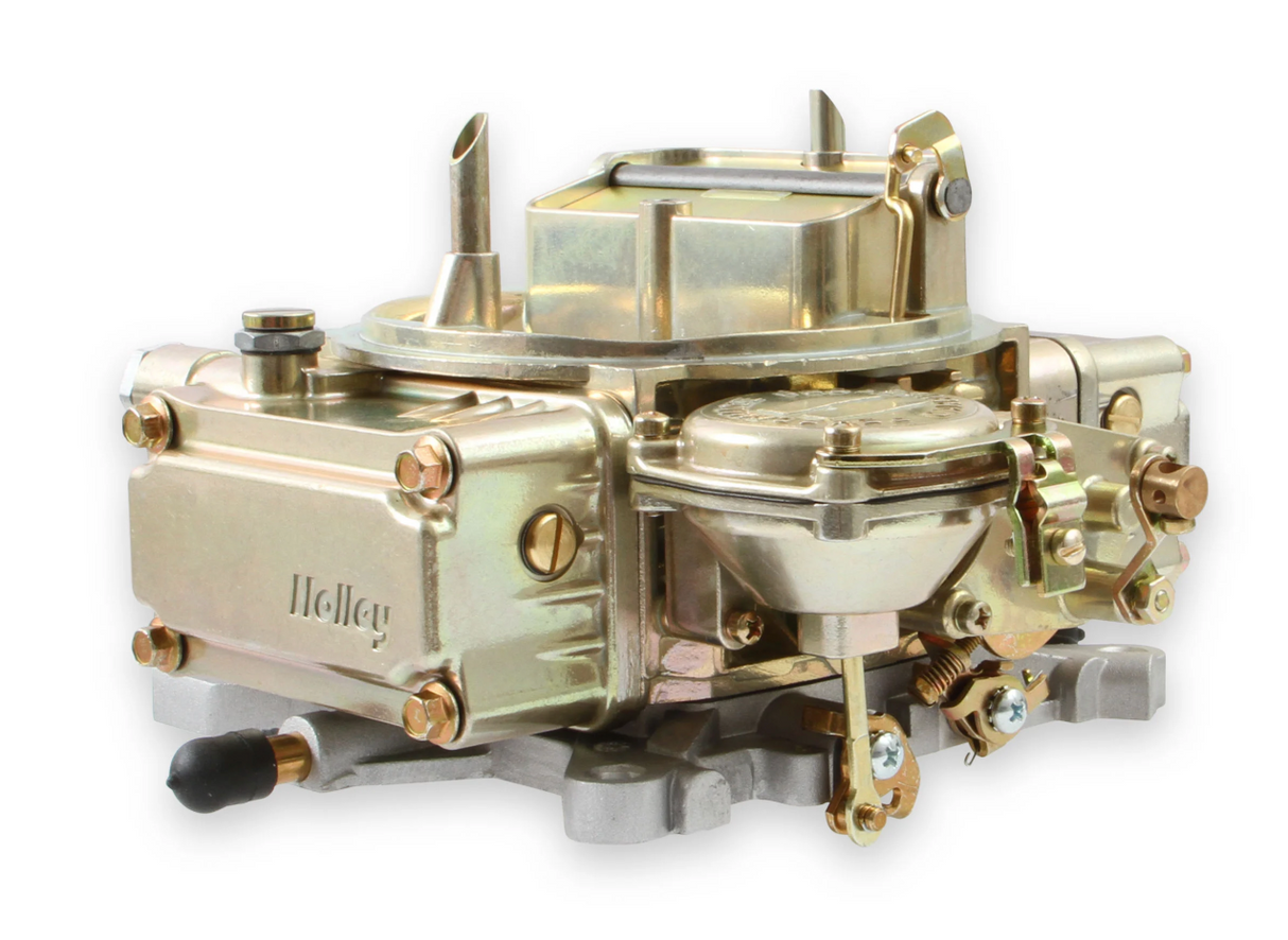 Holley® #0-1850C Classic 4-Barrell Carburetor (600 CFM - 4160 - Vacuum Secondaries - Gold Dichromate - Gasoline)
