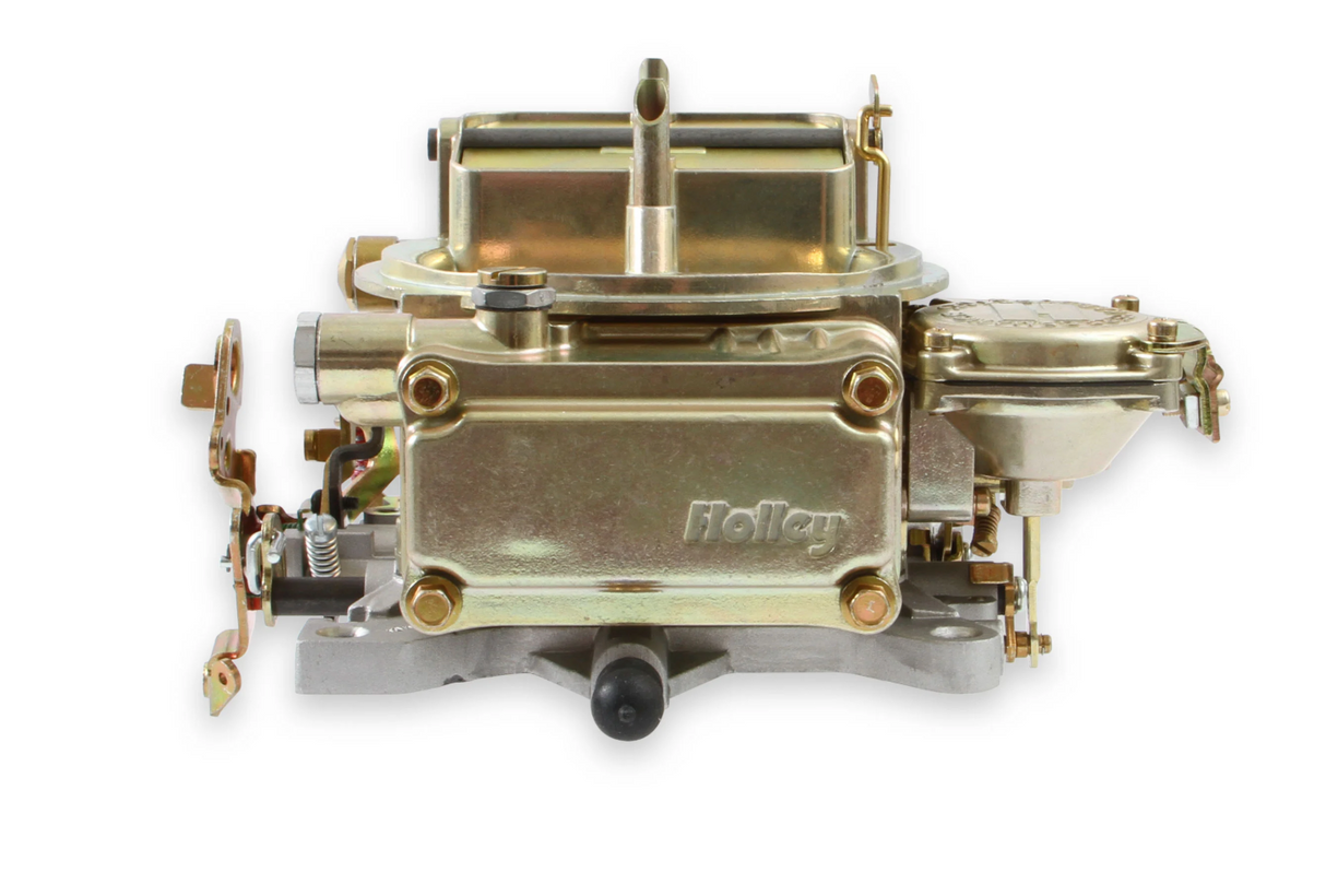 Holley® #0-1850C Classic 4-Barrell Carburetor (600 CFM - 4160 - Vacuum Secondaries - Gold Dichromate - Gasoline)