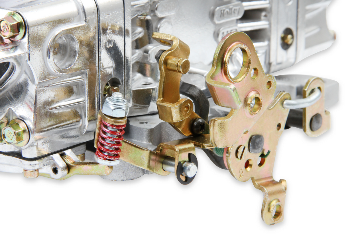 Holley® #0-82751SA Aluminum Street HP Carburetor (750 CFM - 4150 - Mechanical Secondaries - Shiny - Gasoline)