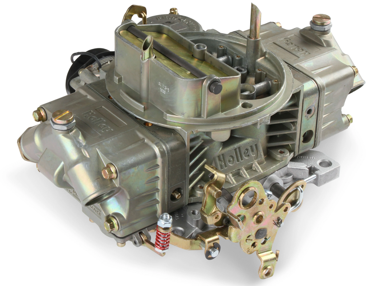 Holley® #0-80783C Classic Carburetor 650 CFM-4150-Vacuum Secondaries-Gold Dichromate-Gasoline)