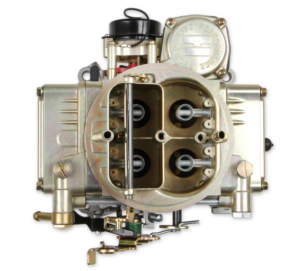 Holley® #0-8007 Classic 4-Barrell Carburetor (390 CFM - 4160 - Vacuum Secondaries - Gold Dichromate - Gasoline)