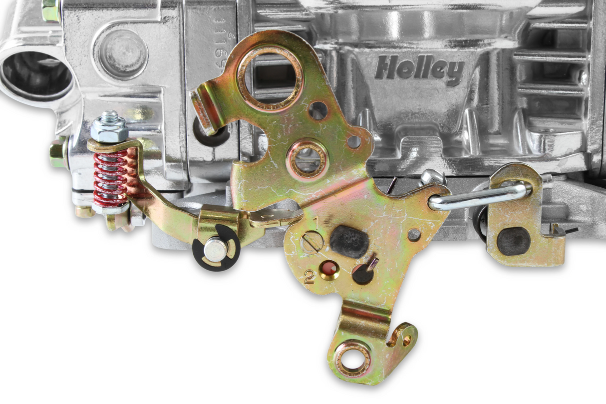 Holley® #0-4779SAE Aluminum Double Pump 4-Barrell Carburetor (750 CFM - 4150 - Mechanical Secondaries - Shiny - Gasoline)