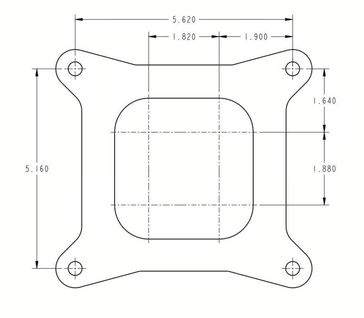 Holley® #0-4779C Double Pumper 4-Barrell Carburetor (750 CFM - 4150 - Mechanical Secondaries - Gold Dichromate - Gasoline)