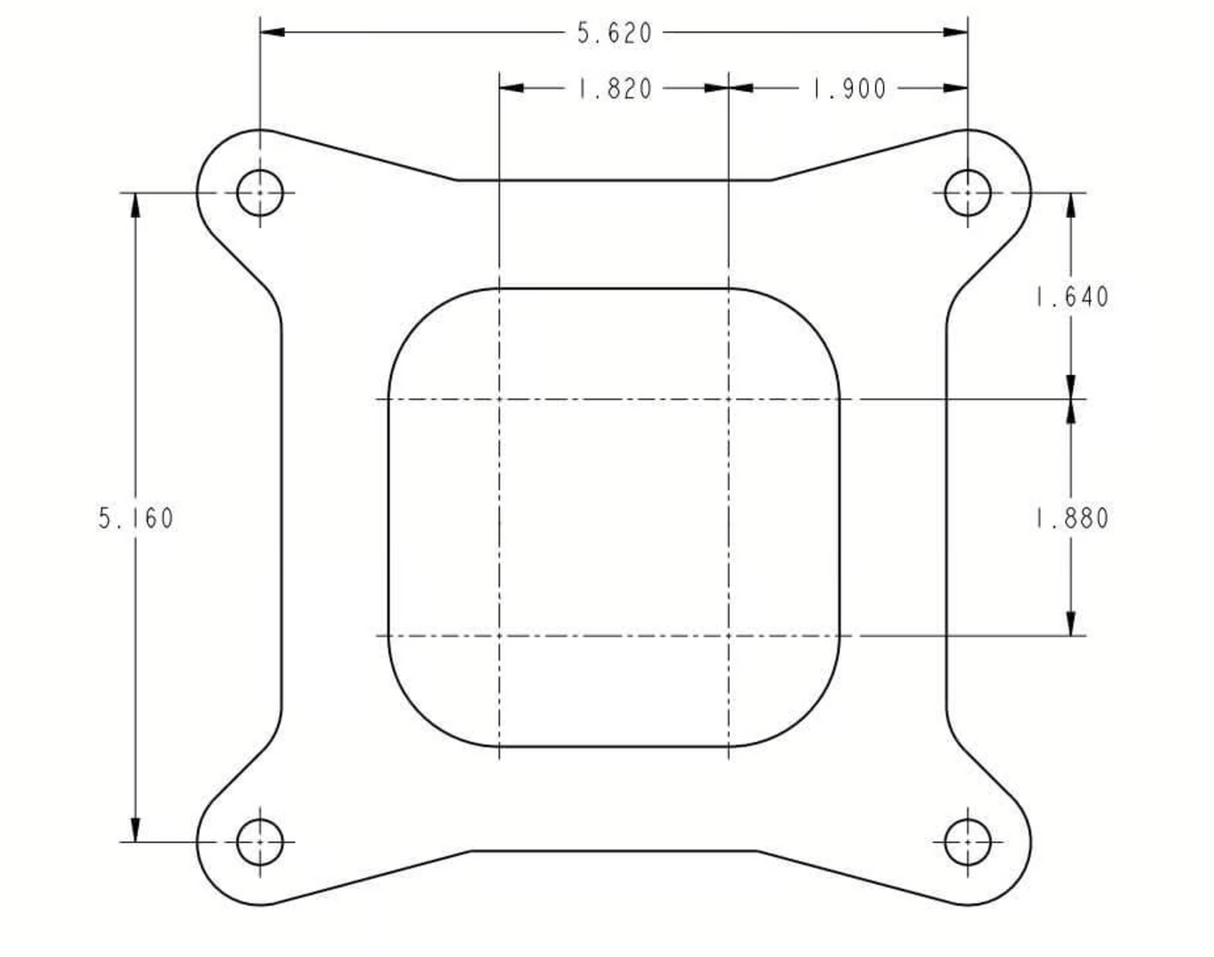 Holley® #0-80459SA Classic 4-Barrell Carburetor (750 CFM - 4160 - Vacuum Secondaries - Shiny - Gasoline)