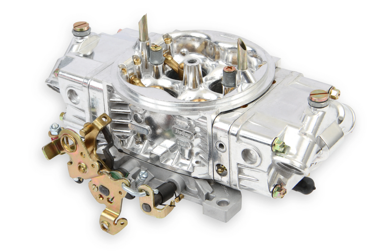 Holley® #0-82851SA Aluminum Street HP Street Carburetor (850 CFM - 4150 - Mechanical Secondaries - Shiny - Gasoline)