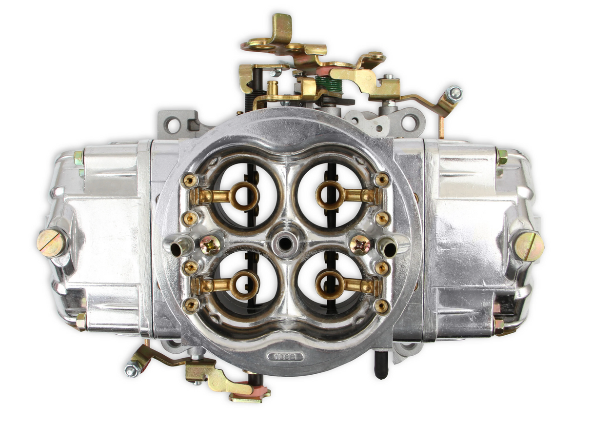 Holley® #0-82851SA Aluminum Street HP Street Carburetor (850 CFM - 4150 - Mechanical Secondaries - Shiny - Gasoline)